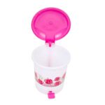 Plastic Pedal Dustbin / Desk Dustbin - Closeup Embroidery by Nari Haat, Indian ethnic wear, women clothing, designer ...