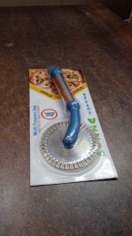 Multi Purpose Use Curly Pizza Cutter / Pastry Cutter / Sandwiches Cutter (1 Pc) - Fabric Detail by Nari Haat, Indian ...