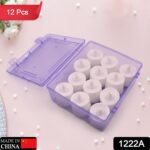 Festival Decorative - LED Tealight Candles for Party, Wedding,  Diwali (12pc) - With Dupatta by Nari Haat, Indian eth...