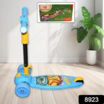 Jumbo Scooter for Kids 2 Wheels Steel Frame Large Foldable & Height Adjustable - With Dupatta by Nari Haat, Indian et...