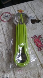 4-in-1 Stainless Steel Fruit Baller & Scooper - Full Detail by Nari Haat, Indian ethnic wear, women clothing, designe...