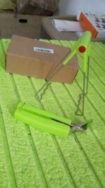 Kitchen Hot Plate Gripper, Stainless Steel Bowl Clip (2 Pcs Set) - Neckline Detail by Nari Haat, Indian ethnic wear, ...