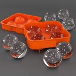 Ice Trays for Freezer Whiskey Ice Cube Plastic Ball Maker Bar Tool ice for Whiskey - Front View by Nari Haat, Indian ...