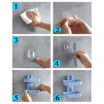 Plastic Double Layer - Soap Stand, Holder, Wall Soap Box Sturdy Vacuum Dispenser Tray - Neckline Detail by Nari Haat,...
