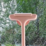 Brush 2 in 1 Mesh Cleaning Brush & Wiper with Extended Handle Window Cleaning Brush (1 Pc) - Neckline Detail by Nari ...