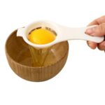 Egg Yolk Separator, Egg White Yolk Filter Separator, Egg Strainer Spoon Filter Egg - Full Detail by Nari Haat, Indian...