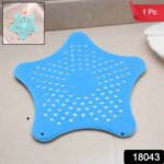 Star Shape Suction Cup Kitchen Bathroom Sink Drain Strainer Hair Catcher, Drain - With Dupatta by Nari Haat, Indian e...