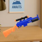 22-Inch Big Toy Gun for Kids – Battle Play Shooting Gun - Front View by Nari Haat, Indian ethnic wear, women clothi...