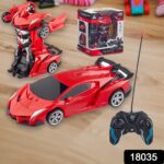 2 In 1 Automatic Robot Converted Remote Control Car With Light (1 Pc) - With Dupatta by Nari Haat, Indian ethnic wear...