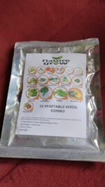 15 Varieties of Vegetable Seeds Combo (1 Pkt. / 15 Varieties) - Full Detail by Nari Haat, Indian ethnic wear, women c...