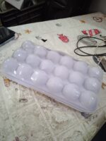 18 Grid Egg Holder Storage, Shock-Proof Egg Container with Buckle - Full Detail by Nari Haat, Indian ethnic wear, wom...