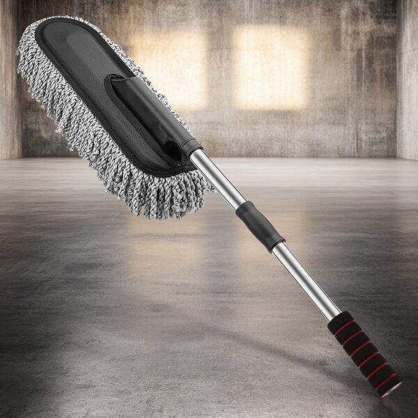 Car Dust Brush – Gentle Cleaning Tool for Interior & Exterior, Car Duster (1 Pc) - Front View by Nari Haat, Indian ...