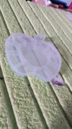 Plastic Apple Shape Jewellery Storage Box (1 Pc) - Full Detail by Nari Haat, Indian ethnic wear, women clothing, desi...