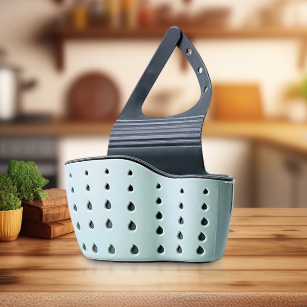 Multifunctional Kitchen Sink Organiser Kitchen Sink Caddy (1 Pc) - Front View by Nari Haat, Indian ethnic wear, women...