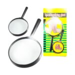 Magnifying glass Lens - reading aid made of glass - real glass magnifying glass that can be used on both sides - glas...