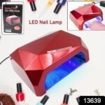 36W LED Nail Dryer, Curing Nail Polish UV Gel Diamond Shaped Nail Dryers (1 Pc) - With Dupatta by Nari Haat, Indian e...