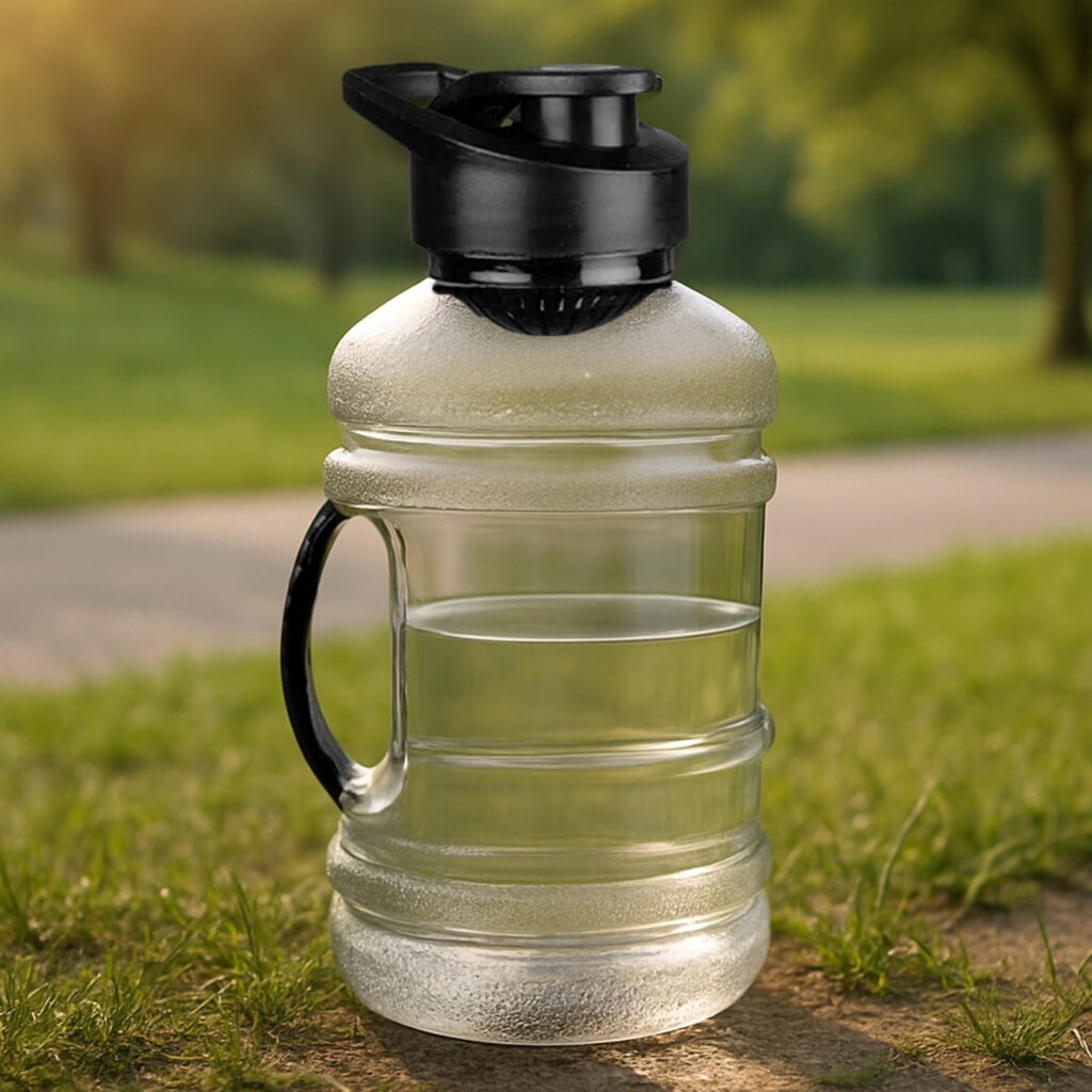 Sports Gym Gallon Water Bottle with Mixer