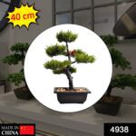Artificial Potted Plant with Square Pot - Image 2