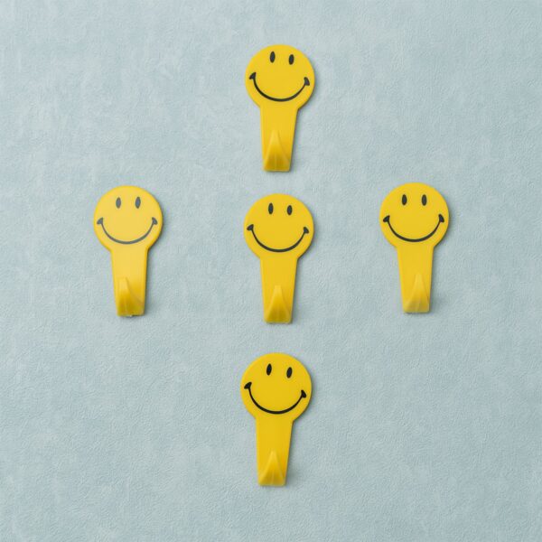 5 PC ADHESIVE HOOK FOR HOLDING STUFFS,KEY AND OTHER ITEMS - Front View by Nari Haat, Indian ethnic wear, women clothi...