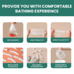 Disposable Shower Caps for Women (1 Pc) - Back View by Nari Haat, Indian ethnic wear, women clothing, designer suit