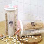 Transparent 4-Section Food Storage