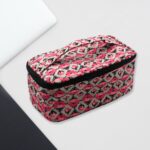 Travel Makeup Bag with Small Pouch – Waterproof Cosmetic Organizer - Sleeve Design by Nari Haat, Indian ethnic wear...