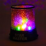 Star Night Light Projector Lighting USB Lamp Led Projection LED Night (Battery & Cable Not Included) - Back View by N...