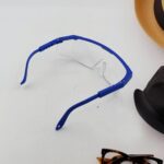 Safety Glasses with UV Protection & Adjustable Fit for Men and Women - Neckline Detail by Nari Haat, Indian ethnic we...