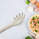 Plastic Kitchen Utensil - Heat-Resistant Non-Stick Whisk, Pasta & Soup Spoon (1 Pc ) - Sleeve Design by Nari Haat, In...