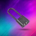 Lock with Key Metal Locker 1 Set Padlock Mini Padlock Beam Plastic (1 pc) - Sleeve Design by Nari Haat, Indian ethnic...