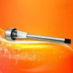 Solar Panel LED Spike Spot Light – Landscape Garden & Yard Path Lawn Solar Lamps (MOQ: 24) - Front View by Nari Haa...