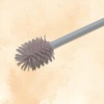 Silicone Bottle Brush Cleaner Brush for Hydro Flask/Vacuum Bottle for Water Bottle - Neckline Detail by Nari Haat, In...