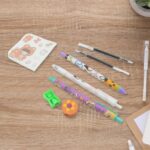 Cartoon Stationery Box  Cartoon Design School Box Book , diary , Pen , Eraser, Sharpner , Sticker & Pen Refill Studen...