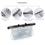 Reusable Silicone Food Storage Bag for Snacks (1 Pc, Leakproof, BPA Free) - Sleeve Design by Nari Haat, Indian ethnic...