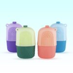 Ice Roller & Scrubber For Face Glowing & Tighten Skin (1 Pc) - Neckline Detail by Nari Haat, Indian ethnic wear, wome...