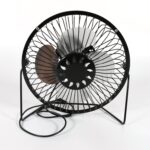 USB Table Desk Personal Metal Electronic Fan, Compatible with Computers, Laptops, Student Dormitory, Suitable For Off...