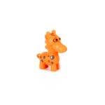 Extandable Giraffe toy, Cute Looking Giraffe with Extandable Neck (30 Pcs Set) - Sleeve Design by Nari Haat, Indian e...