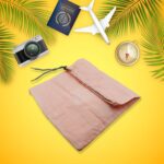 Travel Storage Bag Set – Waterproof Nylon Drawstring Organizers Clothes & (4 Pc) - Front View by Nari Haat, Indian ...