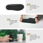 Non-Slip Silicone Rain Anti skid Waterproof Fordable Boot Shoe Cover ( Large ) - Neckline Detail by Nari Haat, Indian...