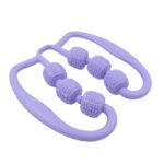 Muscle Massage Roller, 6 Wheels Relieve Soreness Leg Muscle Roller Fitness Roller Muscle Relaxer Massage Roller Ring ...