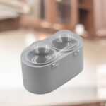 Spice Storage Containers, Condiment Jars, with Lid And Spoon, dust-proof And Moisture-proof, non-slip Bottom, tray Ca...