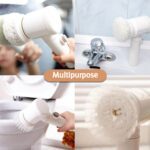 5in1 Home Kitchen Electric Cleaning Brush, Electric Spin Scrubber - Closeup Embroidery by Nari Haat, Indian ethnic we...