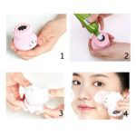Facial Cleansing Brushes – Cute Octopus Shape Silicone Face Scrubber Massager (1 Pc) - Sleeve Design by Nari Haat, ...