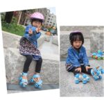 Kids Roller Skates – Adjustable & Comfortable Skating Shoes (Pair of 1) - Full Detail by Nari Haat, Indian ethnic w...