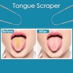 Tongue Cleaner For Kids & Adults | Tongue Scraper For Bad Breath, Maintain Oral Hygiene for Daily Use | for Fresh Bre...
