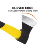 '-600g Hatchet Axe Fiberglass Body Rubberized Handle - Sleeve Design by Nari Haat, Indian ethnic wear, women clothing...