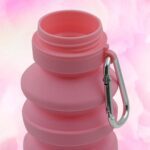 Foldable Silicone Leak Proof Sports Travel Water Bottle for  Gym Hiking 1 Pc 24 cm - Sleeve Design by Nari Haat, Indi...