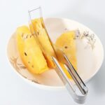 Stainless Steel Watermelon Cantaloupe Slicer Knife, Corer Fruit, Vegetable Tools - Neckline Detail by Nari Haat, Indi...