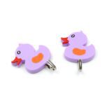 Strong Self-Adhesive Hooks (2 Pc): Heavy Duty, Waterproof, All-Purpose - Sleeve Design by Nari Haat, Indian ethnic we...