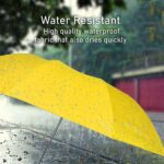 Vegetable shaped Folding Umbrella, Plastic Case Creative Fashion Folding Mini Sun Shade Rain Umbrella, Unique Umbrell...